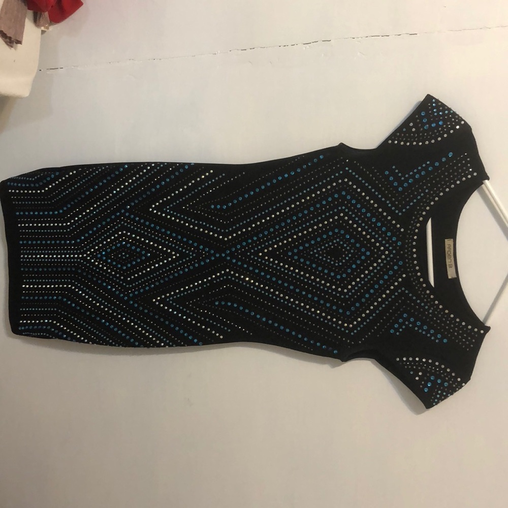 Shimmery black dress
